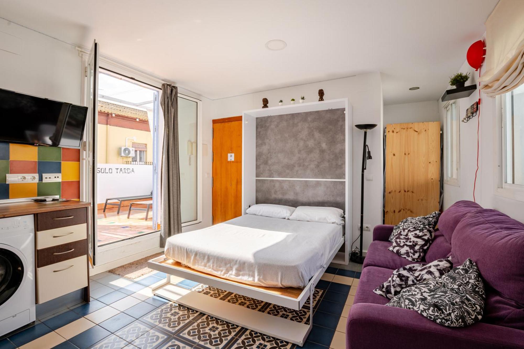 Appartamento Ático la Azotea con terraza PRIVADA Siviglia Esterno foto